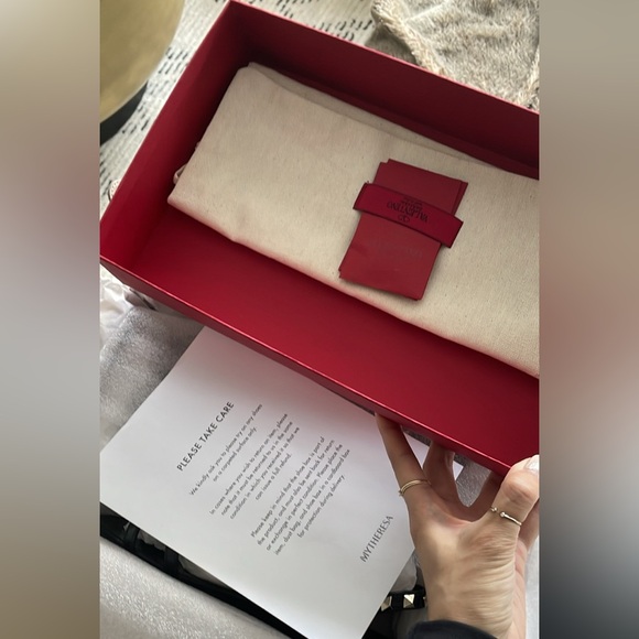 Valentino Jelly Gladiator Rockstud Sandals - Black - Picture 5 of 6